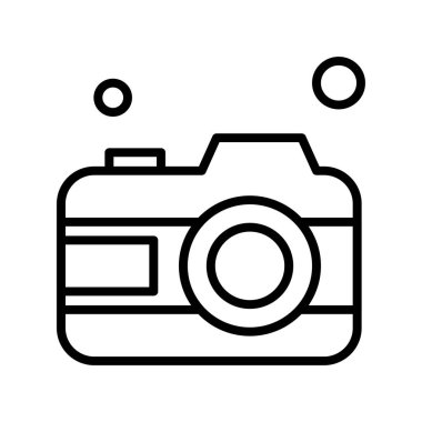 kamp konsepti simgesi, vektör illüstrasyonu