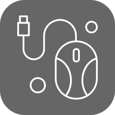 Vektör fare ağı simgesi 