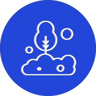 Vektör illüstrasyonu modern simge, dünya konsepti 