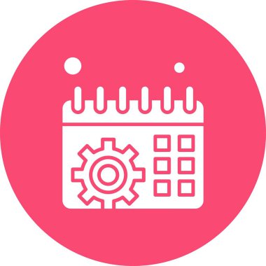 Vektör Takvim Simgesi, illüstrasyon  