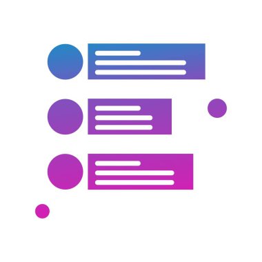 Vektör bilgileri web simgesi