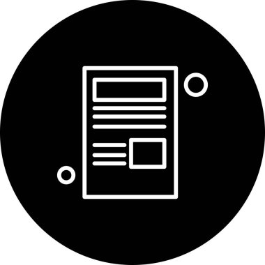 Vektör haber gazetesi Ico