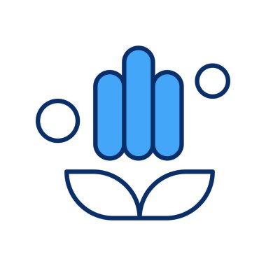 Vektör illüstrasyonu modern simge, dünya konsepti 