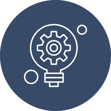  Ampul Simgesi, Vektör illüstrasyonu