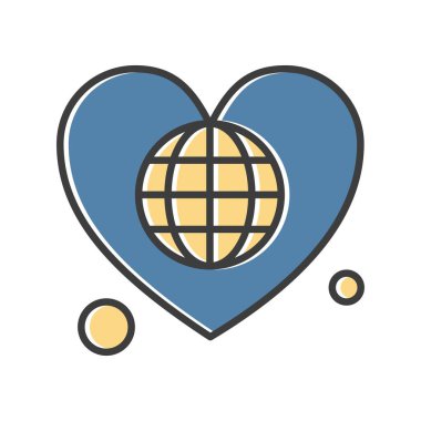  Vektör Kalp Ağı simgesi