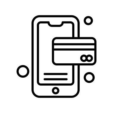 Vektör mobil ağ simgesi 