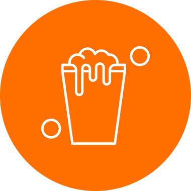 Aziz Patrick konsept simgesi, vektör illüstrasyonu