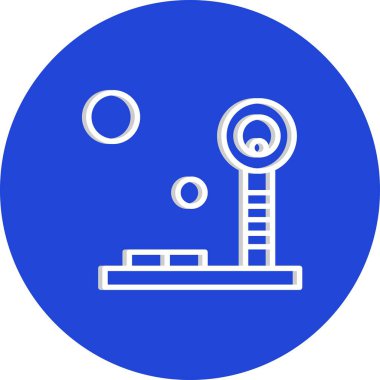 teknoloji konsept simgesi, vektör illüstrasyonu