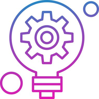  Ampul Simgesi, Vektör illüstrasyonu