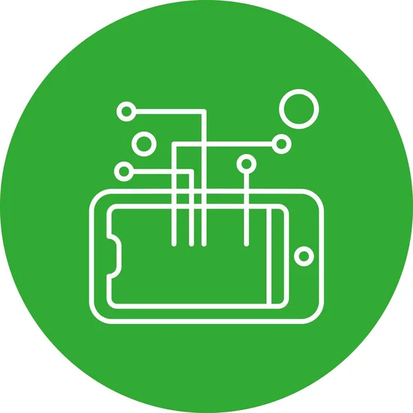 Ikona Koncepcji Technologii Ilustracja Wektora — Wektor stockowy