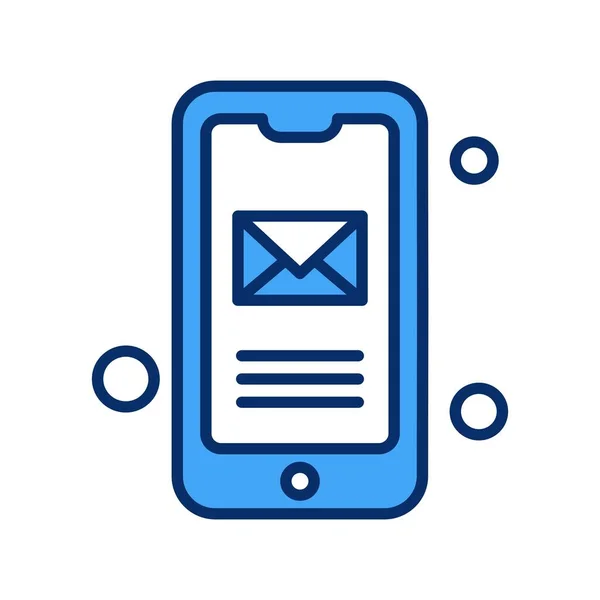Vector Message Web Icon — 스톡 벡터