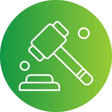  Vektör Yargıç simgesi, vektör, illüstrasyon, iş konsepti