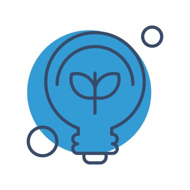  Ampul Simgesi, Vektör illüstrasyonu