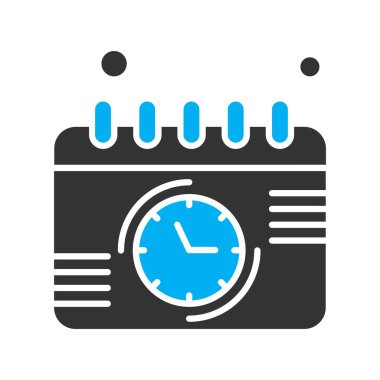 Vektör Takvim Simgesi, illüstrasyon  