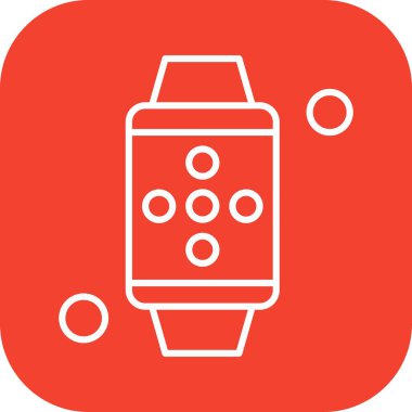 Vektör mobil izleme simgesi