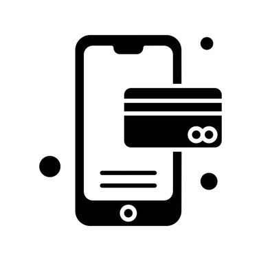 Vektör mobil ağ simgesi