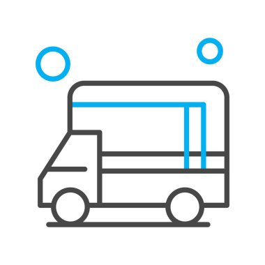 kamp konsepti simgesi, vektör illüstrasyonu