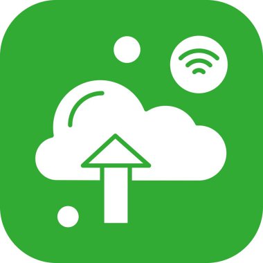 bulut hesaplama vektörü simgesi