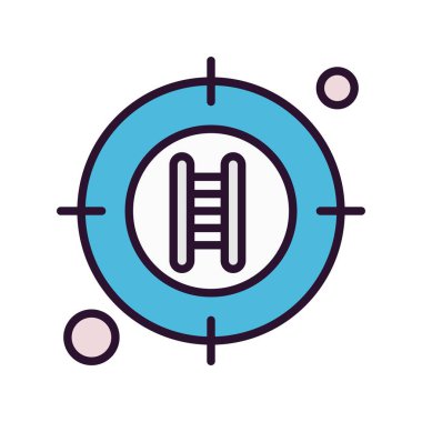 seo modern simgesinin vektör illüstrasyonu