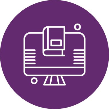 seo modern simgesinin vektör illüstrasyonu