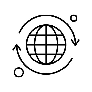 seo modern simgesinin vektör illüstrasyonu