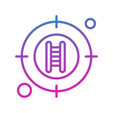 seo modern simgesinin vektör illüstrasyonu