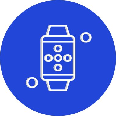 Akıllı saat simgesi. vektör illüstrasyonu