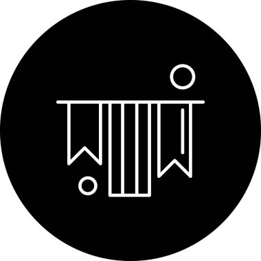 Modern b 'nin vektör illüstrasyonu bebeğin ikonundan yoksun