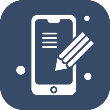 cep telefonu vektör simgesi