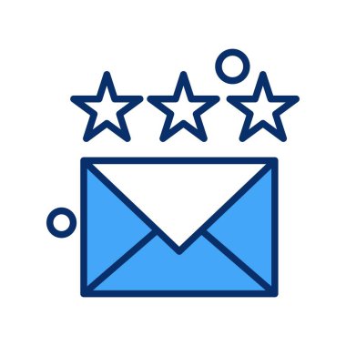 Bir mektup zarfının vektör illüstrasyonu