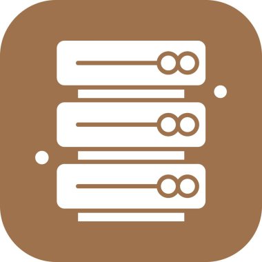 Belge depolama için web tasarımı simgesi