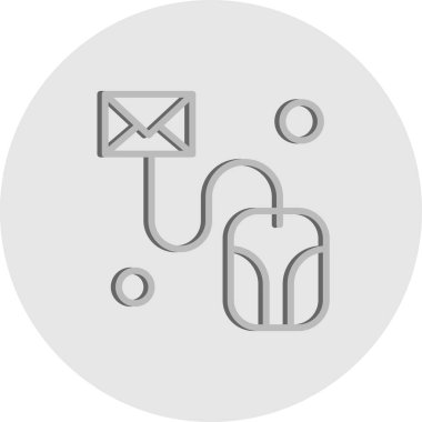 seo modern simgesinin vektör illüstrasyonu