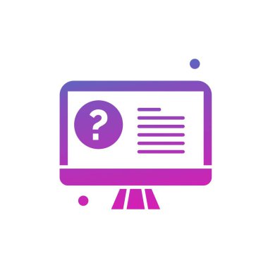 Seo simgesinin vektör illüstrasyonu