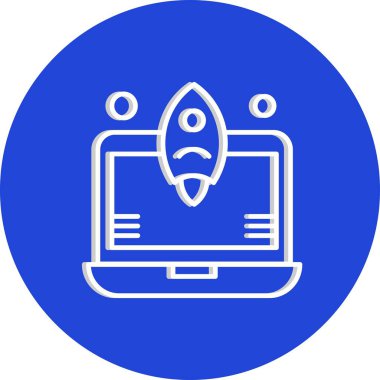 Modern eğitim ikonunun vektör illüstrasyonu