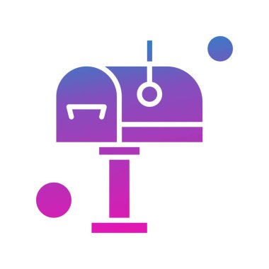 Vektör posta kutusu simgesi