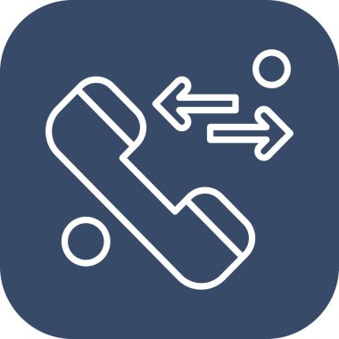 Vektör telefon simgesi illüstrasyonu  