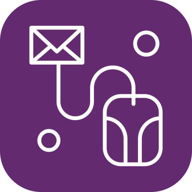 Vektör fare ağı simgesi 