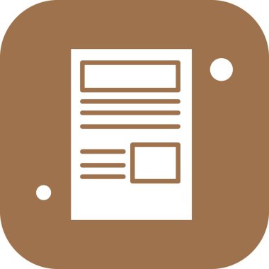 Vektör haber gazetesi Ico