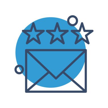  Vektör e- posta ağı Simgesi 