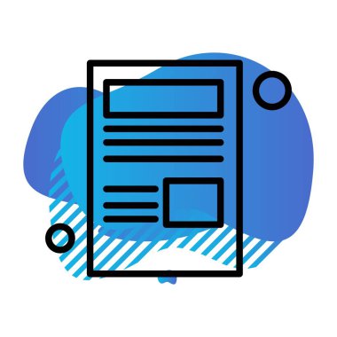 Vektör haber gazetesi Ico