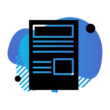 Vektör haber gazetesi Ico