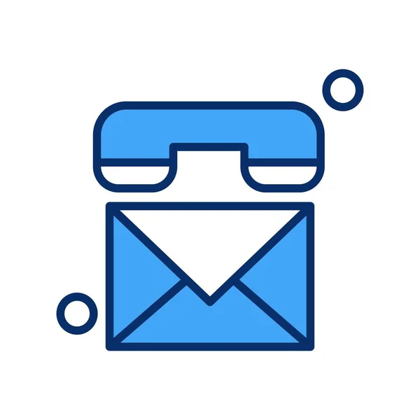 Telefone Vetor Icon Ilustração — Vetor de Stock