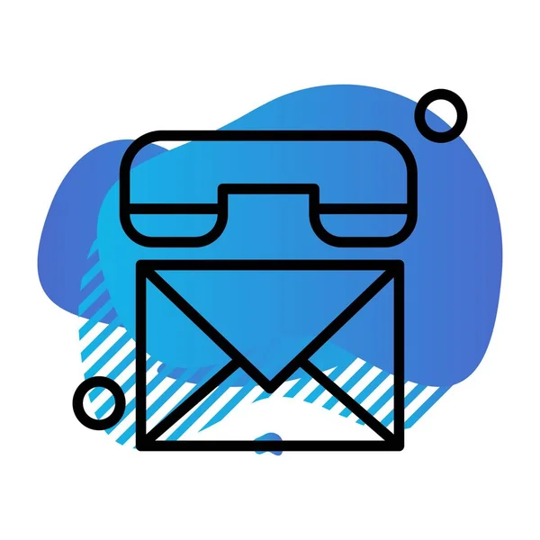 Vektortelefon Icon Illustration — Stockvektor