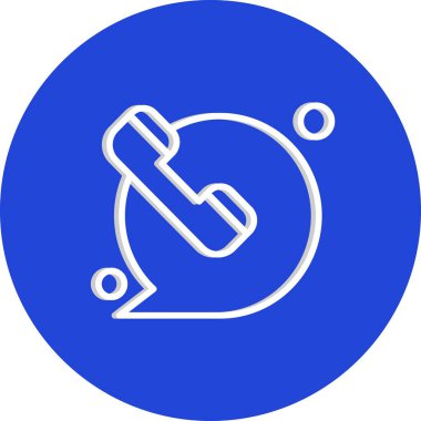 Vektör telefonu Ico, vektör illüstrasyonu