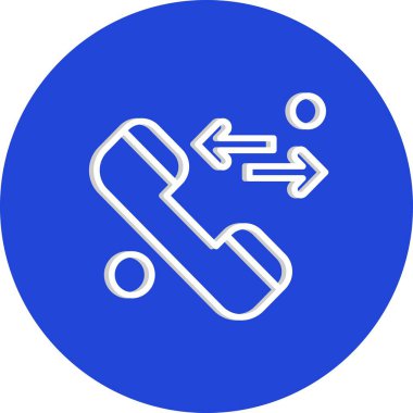  Vektör telefonu Ico, vektör illüstrasyonu