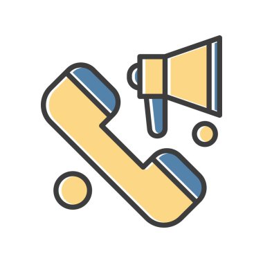 Vektör hoparlörü Ico, vektör illüstrasyonu