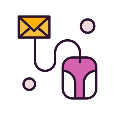 Vektör fare Ico, vektör illüstrasyonu