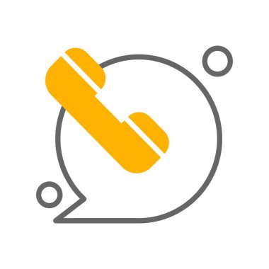 Vektör telefonu Ico, vektör illüstrasyonu