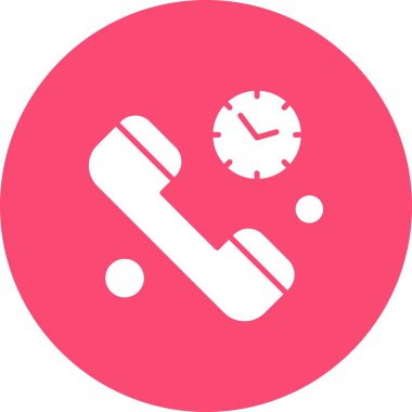 Vektör telefonu Ico, vektör illüstrasyonu