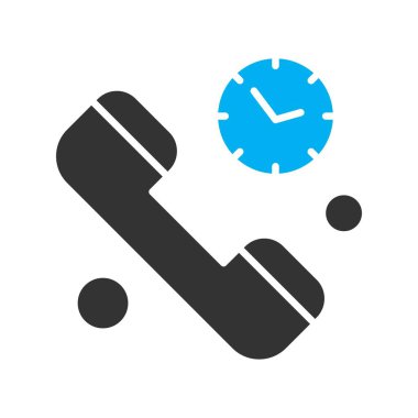 Vektör telefonu Ico, vektör illüstrasyonu